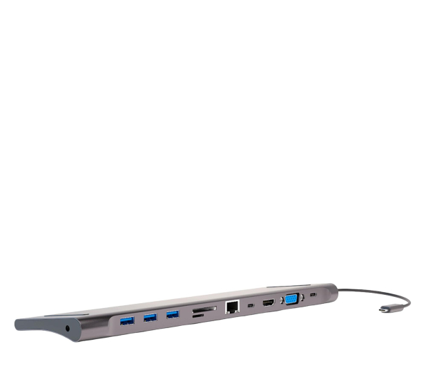 4smarts Podstawka pod laptopa HUB 11w1 - 1512718 - zdjęcie